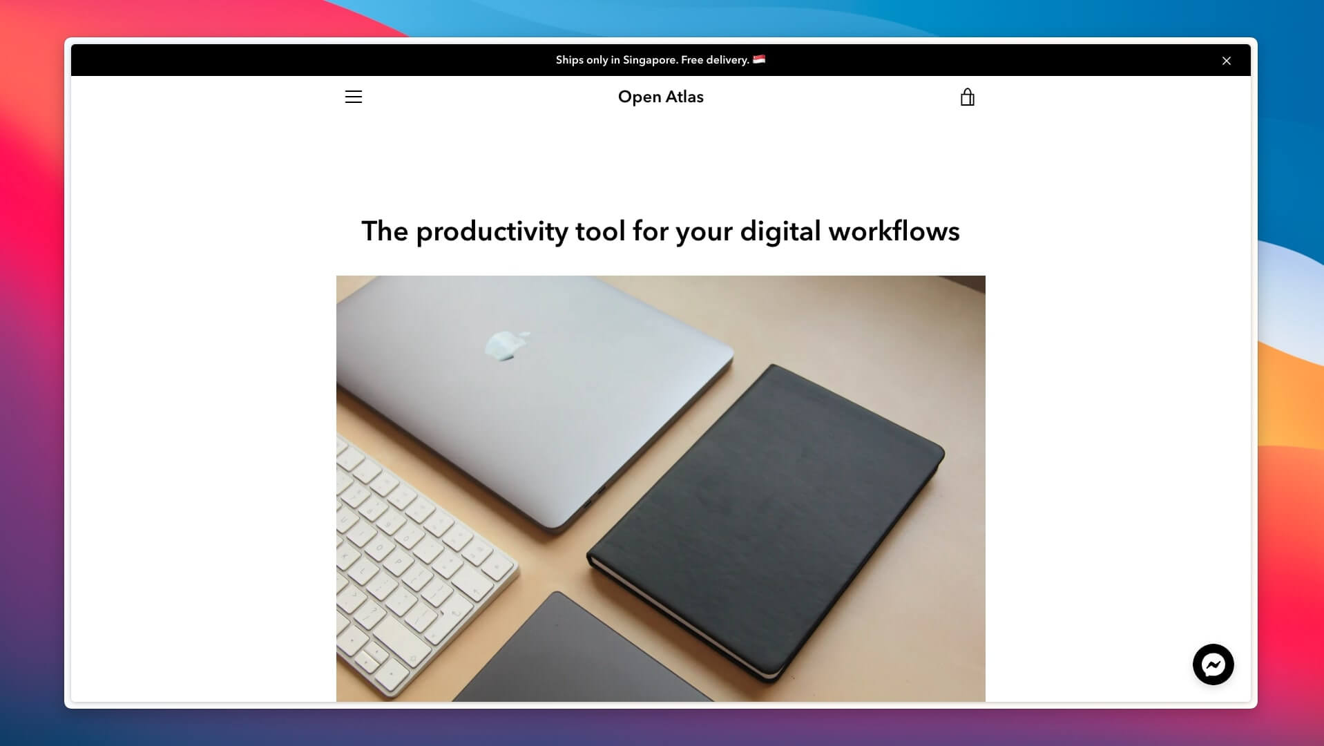 My notebook ecommerce store