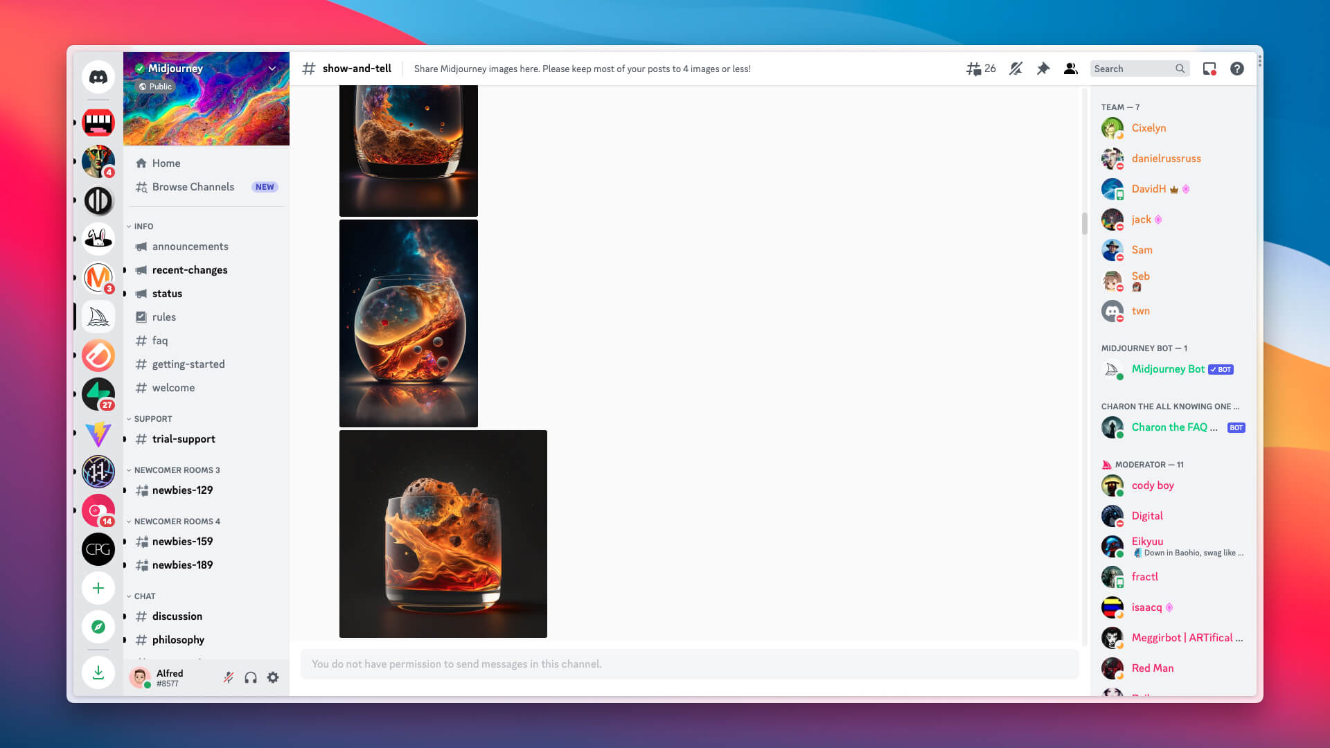 Midjourney screenshot