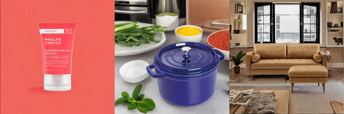 Product images with the Basic, Kitchen, and Furniture themes