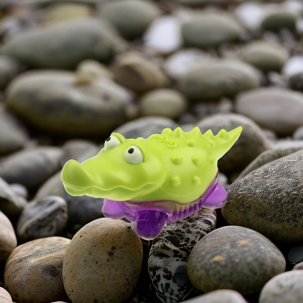 A product in the middle of pebbles and plants