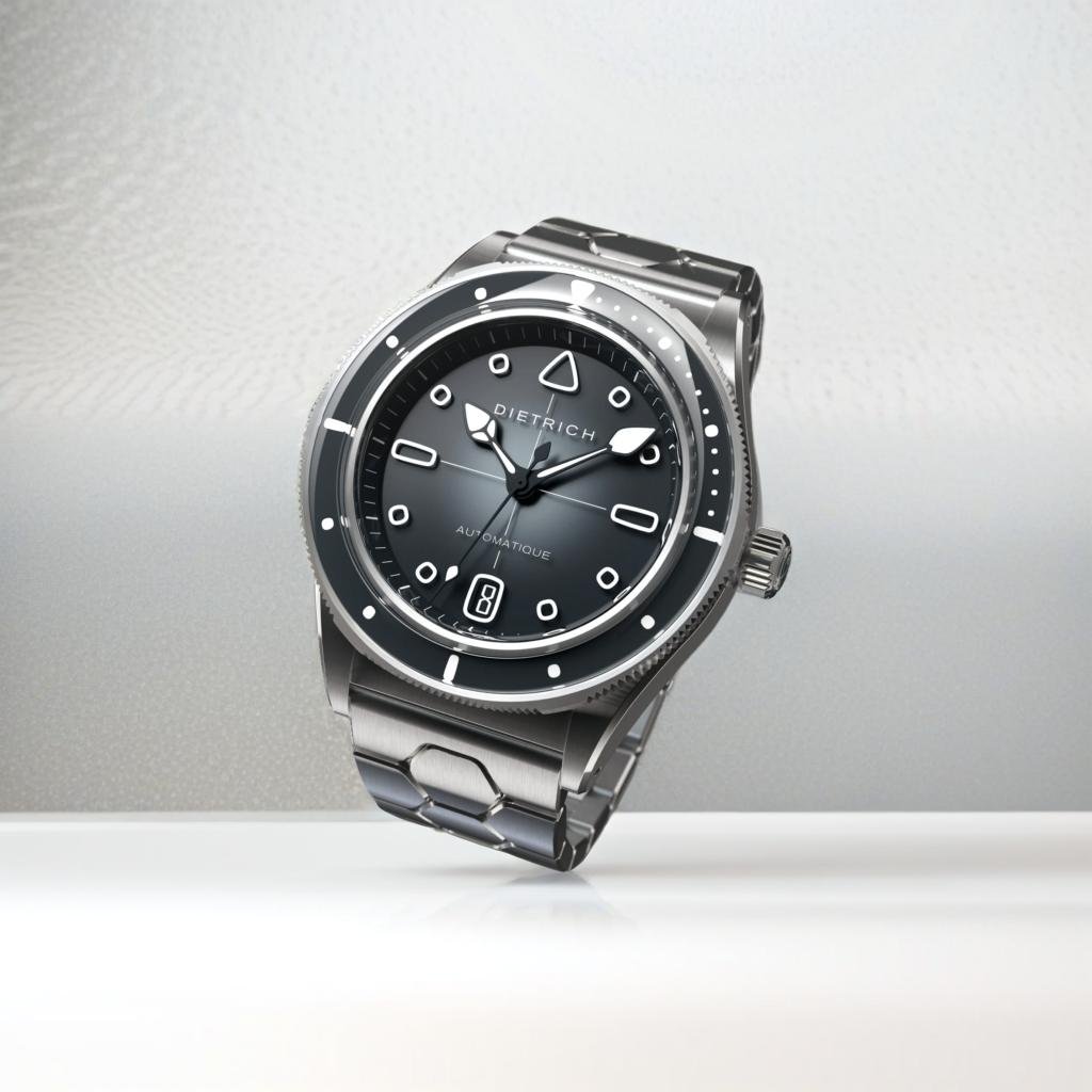 A product Standing on an empty marble table, product photography, shallow depth of field
