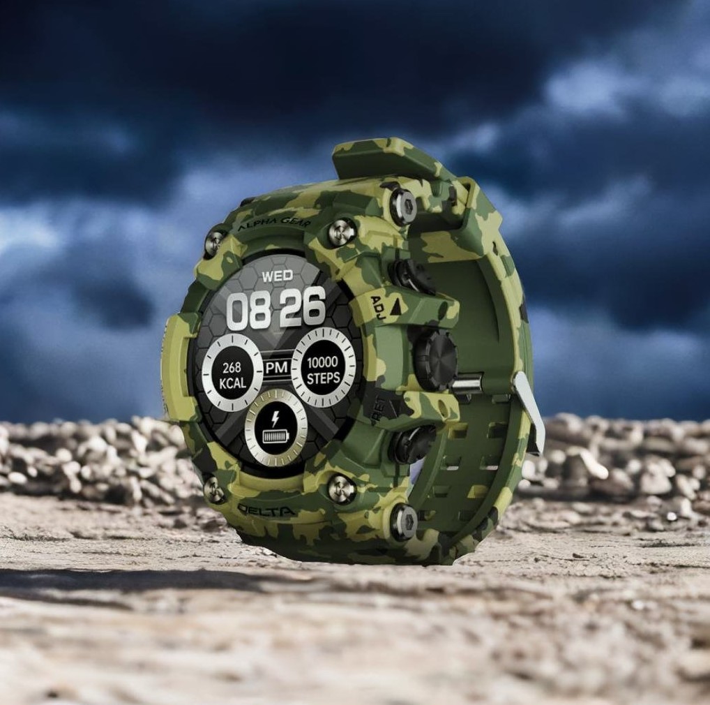 A product Standing on a rock, product photography